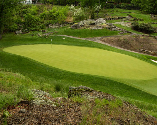 Burning Tree Country Club green highground