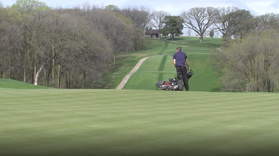 Penn A1/A4 product video thumbnail on golf course