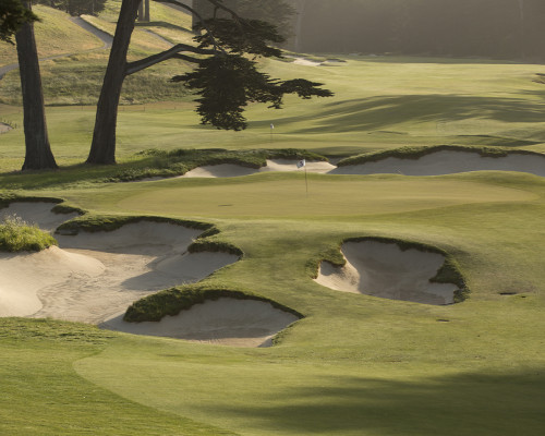 California Golf Club green