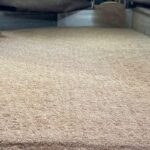 Grass seed being collected.